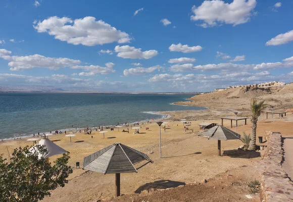 Playa turística de Amán